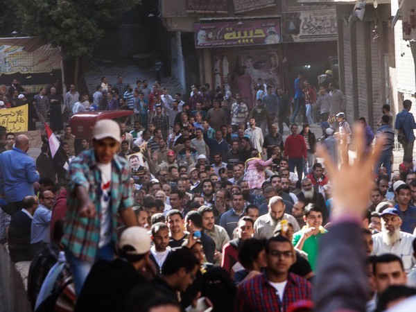  Masivas manifestaciones en Egipto a favor de depuesto presidente - ảnh 1