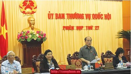 Debate parlamento vietnamita Ley de Tribunales Populares - ảnh 1
