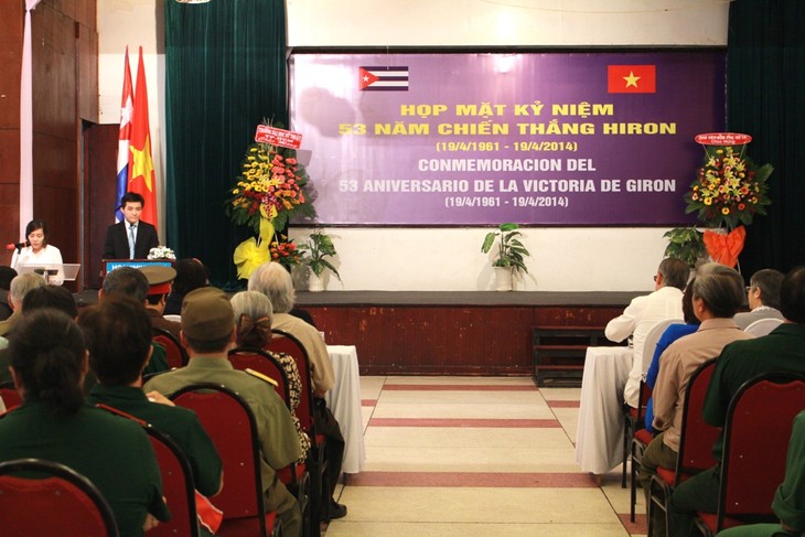 Conmemoran en Vietnam victoria del pueblo cubano en Playa Girón - ảnh 2