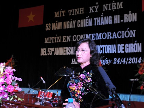 Conmemoran en Vietnam victoria del pueblo cubano en Playa Girón - ảnh 1