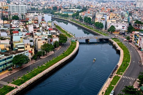 Canal Nhieu Loc – Thi Nghe, un nuevo rincón de tranquilidad en Ciudad Ho Chi Minh - ảnh 1