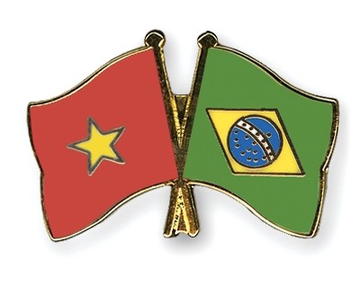 Felicitación entre máximos líderes de Vietnam y Brasil por aniversario de relaciones diplomáticas - ảnh 1