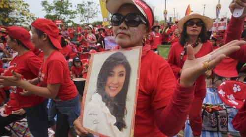 Tailandia: Simpatizantes de Yingluck Shinawatra se concentran en Bangkok - ảnh 1