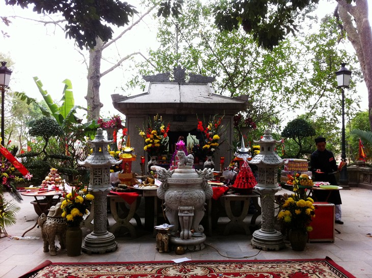Templo de Kinh Duong Vuong - lugar de protección de valores culturales - ảnh 2