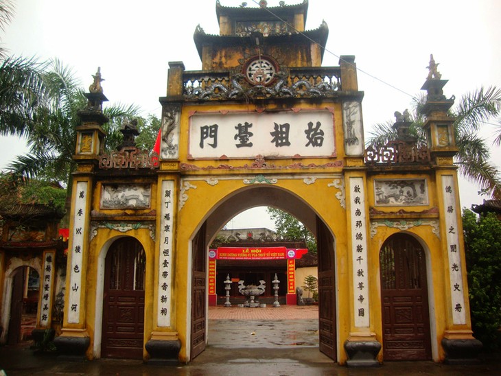 Templo de Kinh Duong Vuong - lugar de protección de valores culturales - ảnh 1