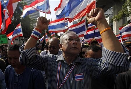 Líder de manifestaciones en Tailandia podría rendirse - ảnh 1