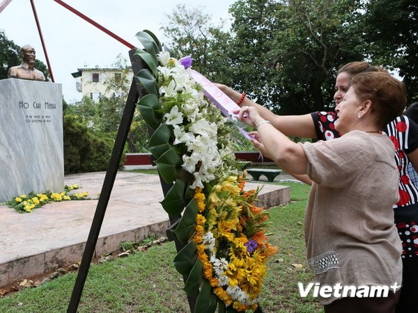 Celebran el aniversario 124 del natalicio del presidente Ho Chi Minh en Cuba y México - ảnh 1