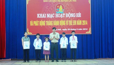 Celebran en Vietnam numerosas actividades en favor a los niños - ảnh 1