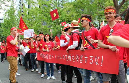 Unión de estudiantes vietnamitas condena acto violatorio chino en el Mar de Este - ảnh 1
