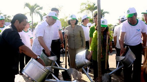 Localidades vietnamitas en saludo al Día Mundial del Medio ambiente  - ảnh 1