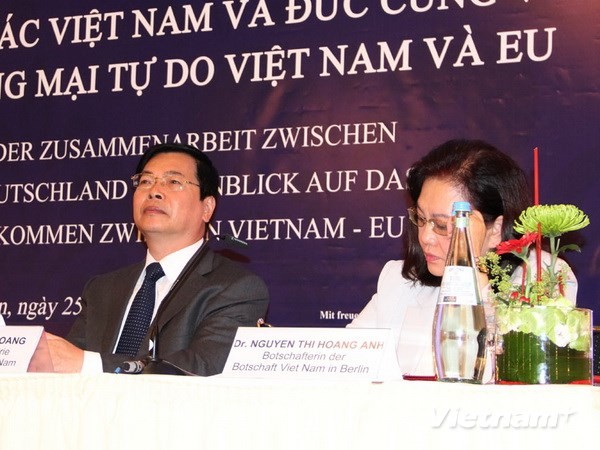 Respalda Alemania negociaciones para Acuerdo de Libre Comercio Vietnam-UE - ảnh 1