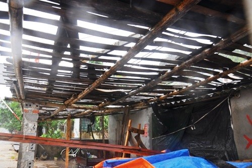 Tifón Rammasun afecta a provincias norteñas de Vietnam - ảnh 1