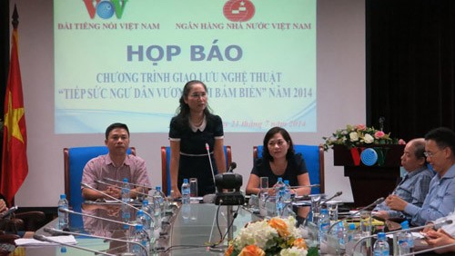Voz de Vietnam apoya a pescadores con programa de intercambio artístico - ảnh 1