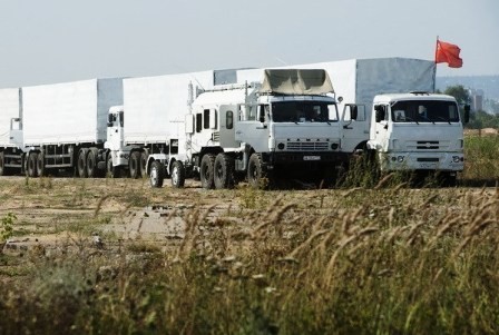 Rusia acusa a Ucrania de obstaculizar sus esfuerzos de ayuda humanitaria - ảnh 1