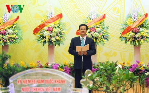 Banquete estatal con motivo del Día Nacional de Vietnam - ảnh 1