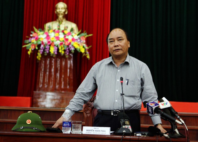 Visita de trabajo del vicepremier Nguyen Xuan Phuc en provincia de Quang Nam - ảnh 1