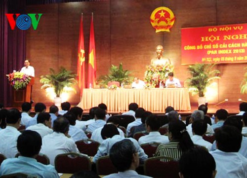 Publica Vietnam clasificación de reforma administrativa en 2013 - ảnh 1
