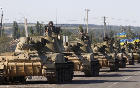 Partes en conflicto violan el alto el fuego en Ucrania  - ảnh 1