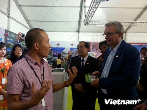 Promueve Vietnam sector turístico en Fiesta de Periódico en Francia - ảnh 1
