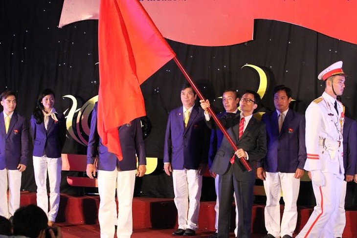 Listos deportistas vietnamitas para competir en ASIAD 17  - ảnh 1