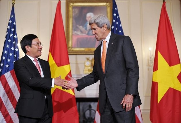 En Estados Unidos viceprimer ministro vietnamita Pham Binh Minh - ảnh 1