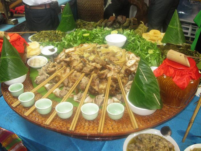 Gastronomía típica de los Muong - ảnh 2