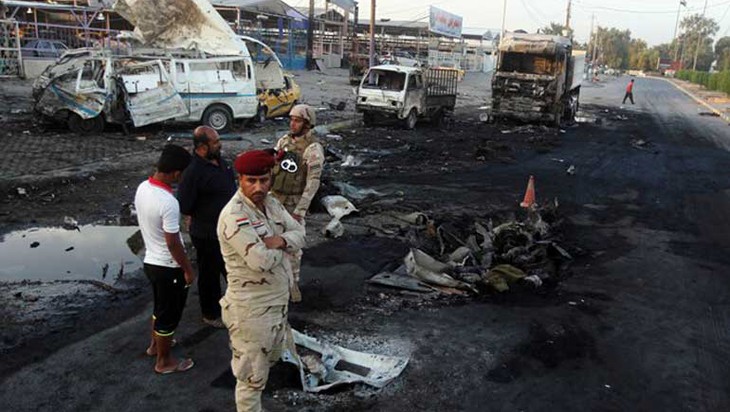 Decenas de bajas en nuevos atentados con bomba en Iraq - ảnh 1