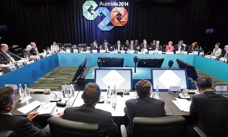 Cumbre de G20 acuerda objetivos de crecimiento económico y de empleos  - ảnh 1