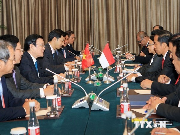 Robustecen Vietnam e Indonesia comercio bilateral  - ảnh 1
