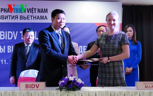Banco de Inversión y Desarrollo de Vietnam inaugura una filial en Rusia - ảnh 1