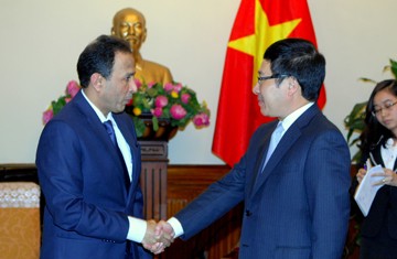 Recibe vice primer ministro de Vietnam a embajador de Emiratos Árabes Unidos  - ảnh 1