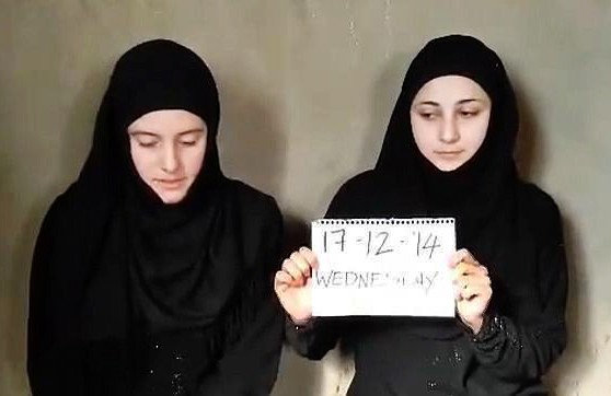 Dos jóvenes italianas secuestradas en Siria piden ayuda del Gobierno en un vídeo - ảnh 1