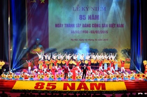 Mensajes de felicitación por aniversario 85 del Partido Comunista de Vietnam - ảnh 1
