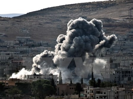 Alianza internacional lanza 26 ataques aéreos en Siria e Irak - ảnh 1