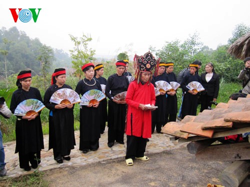 Festividad Nang Hai-culto característico de los Tay en Cao Bang - ảnh 2