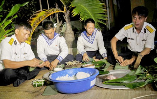 Preparación del Tet en islas sumergidas de Truong Sa - ảnh 3