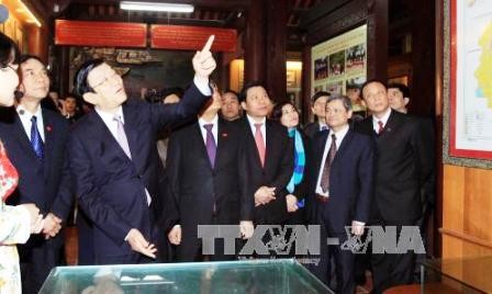 Felicitan presidente vietnamita a intelectuales - ảnh 1