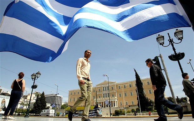 Grecia marcha en largo camino espinoso - ảnh 1