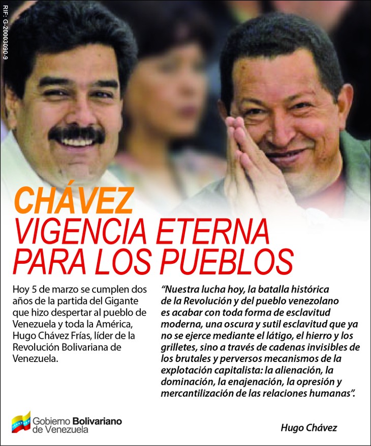 Se conmemoran los dos años de la partida física del Comandante venezolano, Hugo Chávez en Hanoi - ảnh 1