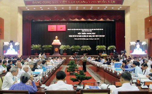 Conferencia científica “Ciudad Ho Chi Minh - 40 aniversario
