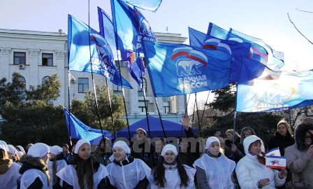 Crimea un año después de la anexión rusa  - ảnh 1