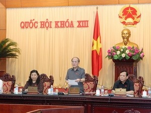 Anuncian sesión del Comité Permanente del Parlamento vietnamita  - ảnh 1