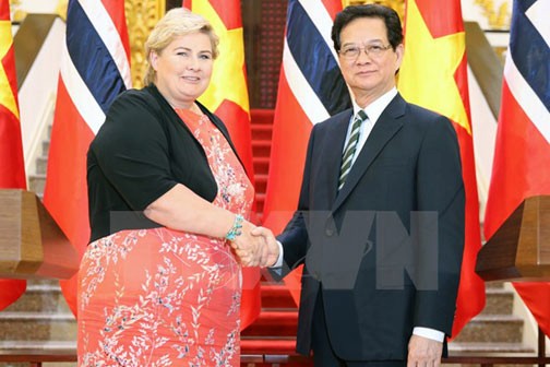 Declaración conjunta de Vietnam y Noruega - ảnh 1