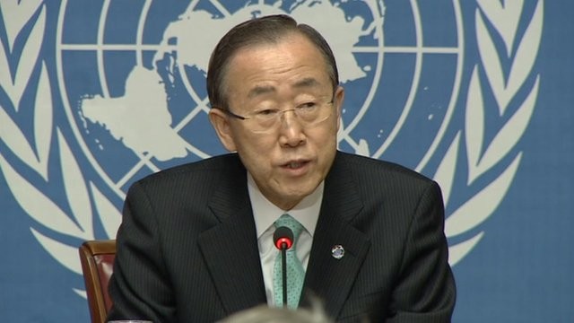 Urge secretario general de ONU a un futuro sostenible  - ảnh 1