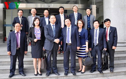 Se incrementa la cooperación entre La Voz de Vietnam y Radio de Shanxi, China. - ảnh 1