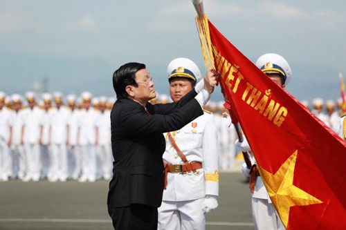 Vietnam celebra aniversario 60 de la fundación de las fuerzas navales  - ảnh 1