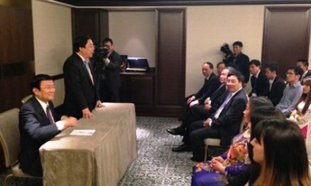 Concluye visita oficial del presidente vietnamita a Azerbaiyán  - ảnh 1