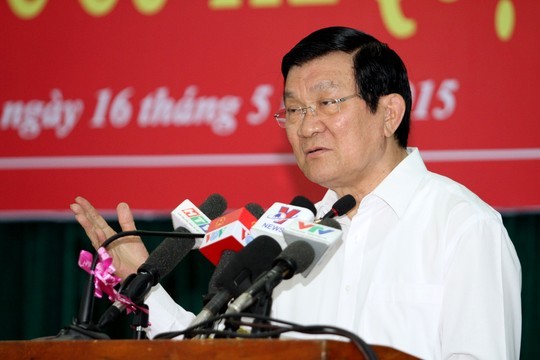 Contacta presidente vietnamita con electores en Ciudad Ho Chi Minh  - ảnh 1