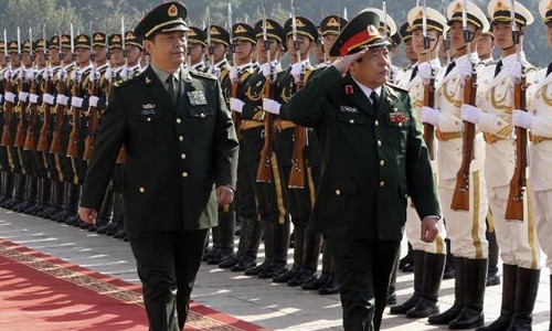 Diversifican intercambio amistoso de defensa fronteriza Vietnam- China - ảnh 1
