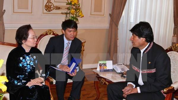 Dirigente vietnamita estimula a empresas bolivianas aumentar cooperación comercial e inversionista  - ảnh 1